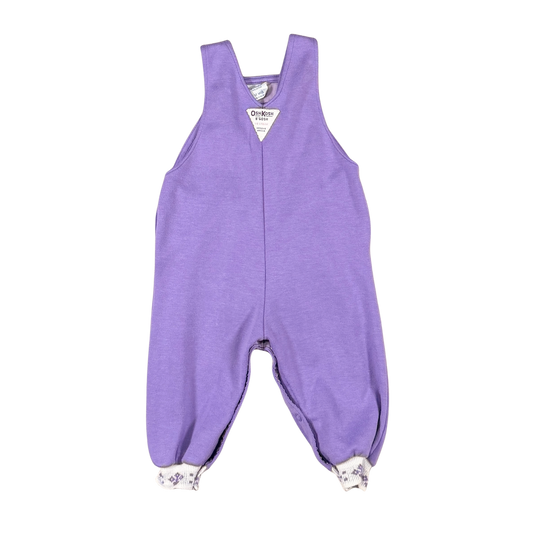 Vintage 80s OshKosh B’Gosh Purple Overalls – 12M