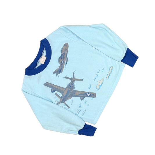Vintage 1983 Airplane Long Sleeve – 4–5Y