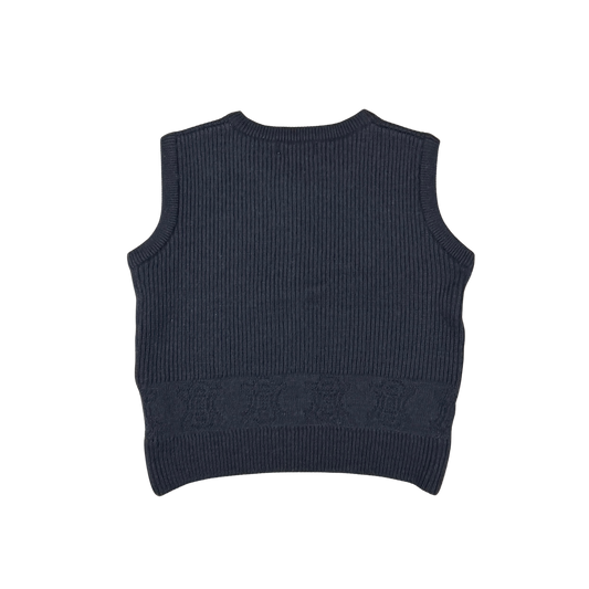 Vintage Celine Knit Vest | 3–4Y