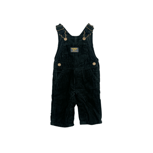 OshKosh Vintage Corduroy Overalls – 6–12 Months