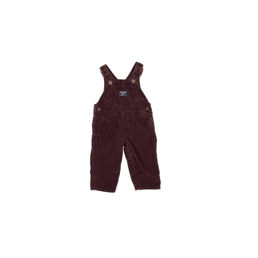 OshKosh Vintage Corduroy Overalls – Size 3–6M