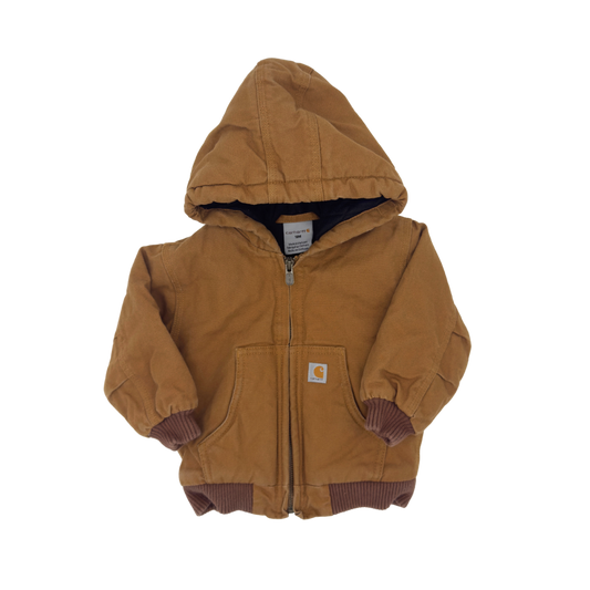Carhartt Duck Hooded Jacket – Size 18M