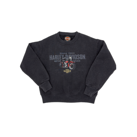 Harley-Davidson Vintage Sweatshirt – Size 6–8Y