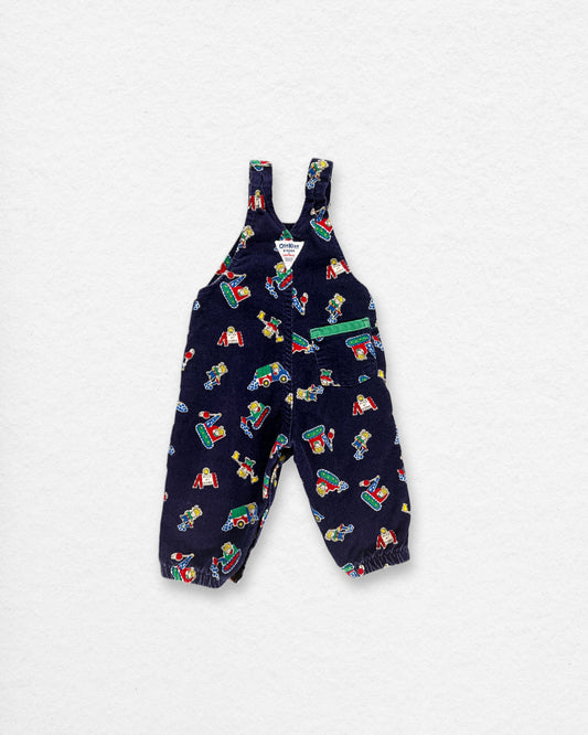 Vintage OshKosh Corduroy Overalls – 12M