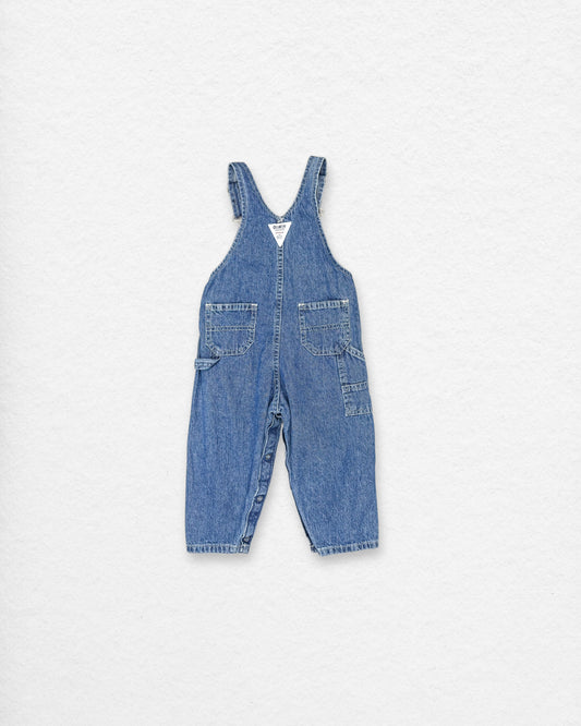 Vintage OshKosh Denim Overalls – 24M