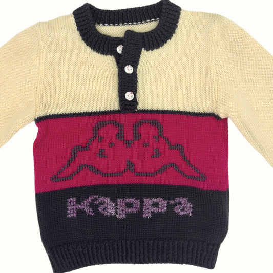 Kappa Knit Sweater – 3–4Y
