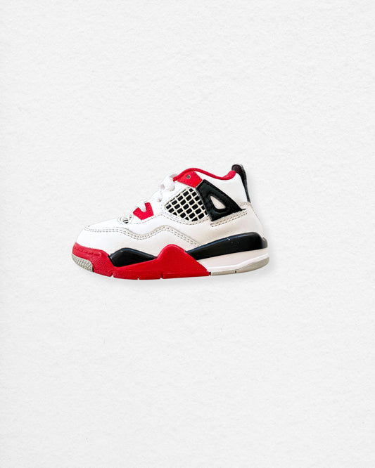 Nike Air Jordan 4 Retro “Fire Red” – 6C Baby/Toddler