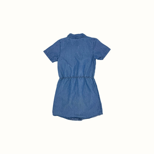 Levi’s Denim Shirt Dress – 7–8Y