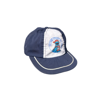 Vintage 1980s Sesame Street Cookie Monster Cap – 6M–2Y