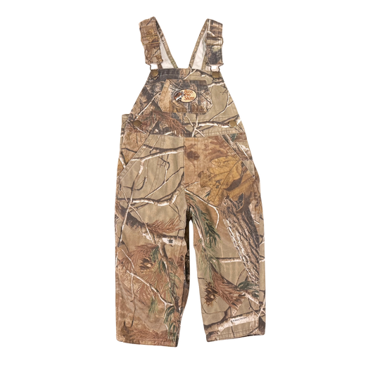 Vintage Bass Pro Shops Realtree Camo Overalls – 12–18M