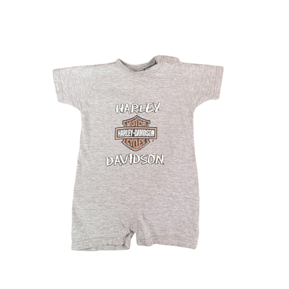 Vintage Harley-Davidson Baby Romper – 12M