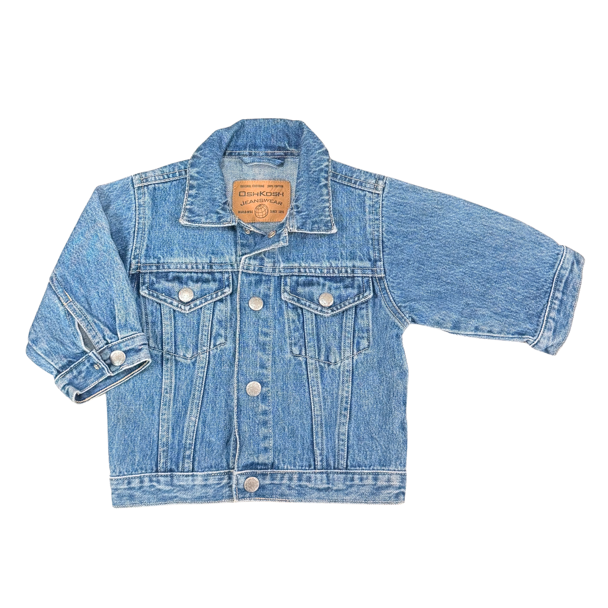 Vintage OshKosh Denim Jacket – 12M