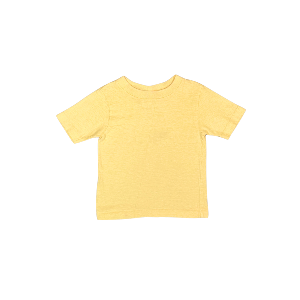 Vintage 1970s Single Stitch Yellow T-Shirt – Size 5