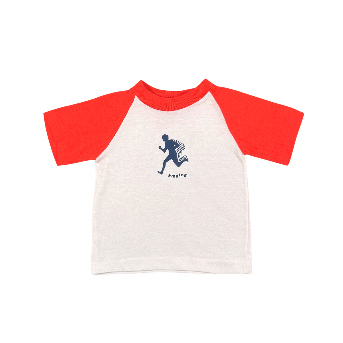 Vintage “Jogging” Raglan T-Shirt – 3Y