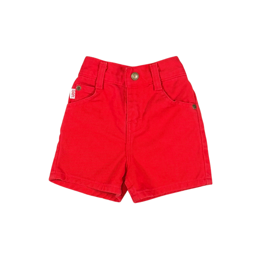 Vintage Liberty Red Denim Shorts | 18M