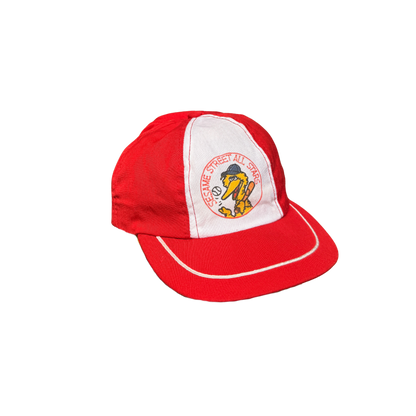 Vintage 1980s Sesame Street Big Bird Cap – 6M–2Y