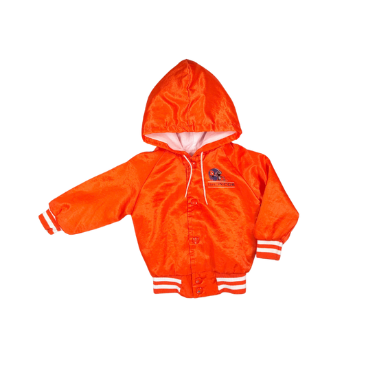 Vintage 80's Denver Broncos Hooded Jacket – 2–3Y