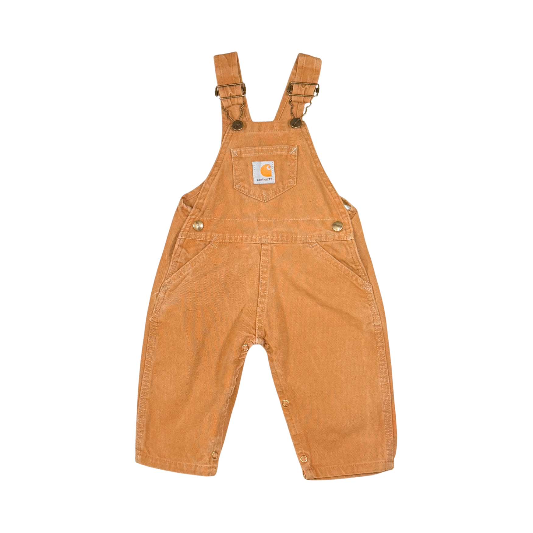 Vintage Carhartt Duck Canvas Overalls – 12M