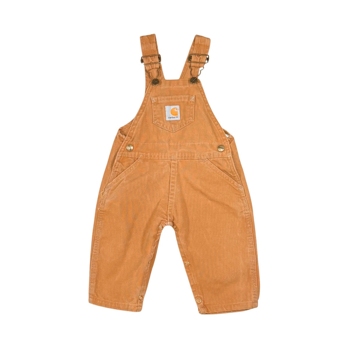 Vintage Carhartt Duck Canvas Overalls – 12M