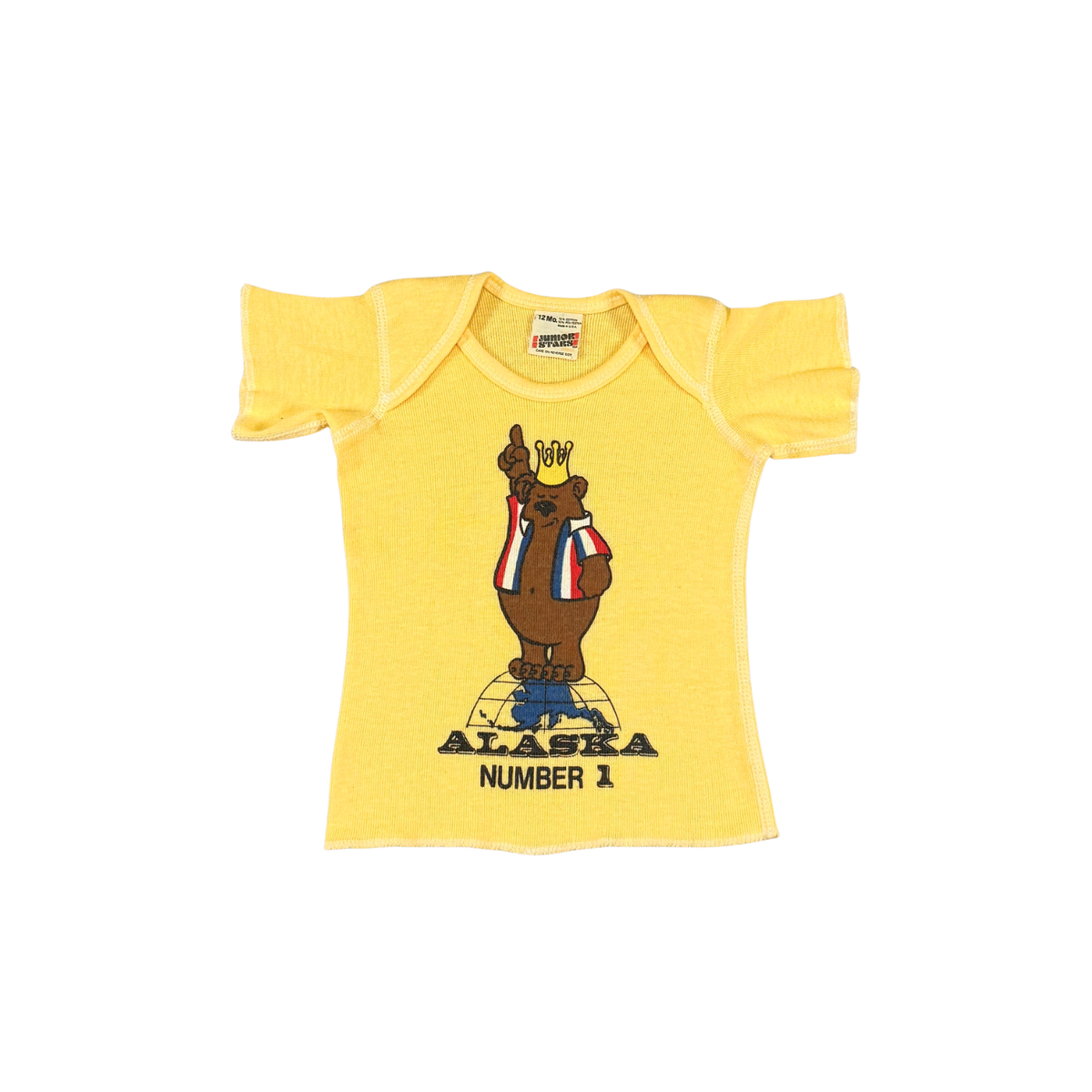 Vintage Alaska Bear Baby T-Shirt – 12M