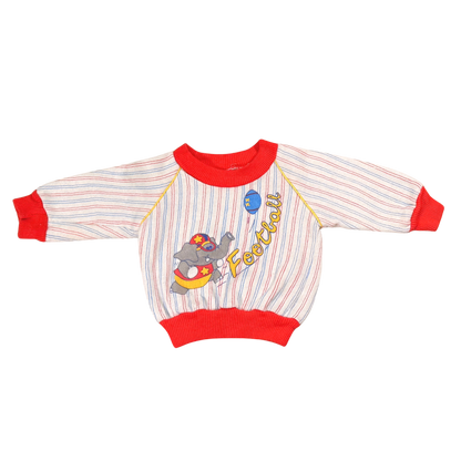 Vintage 90s Toddler Football Sweatshirt – 12M
