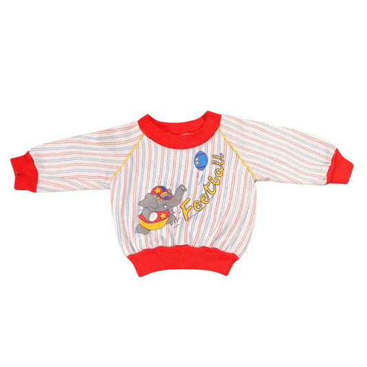 Vintage 90s Toddler Football Sweatshirt – 12M