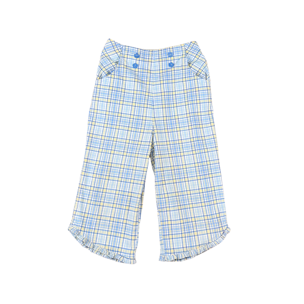 Vintage McKids Blue Plaid Pants – 4T