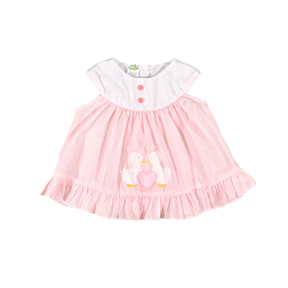 Vintage 90s Cuties by Judy Duck Baby Dress – 0–6M