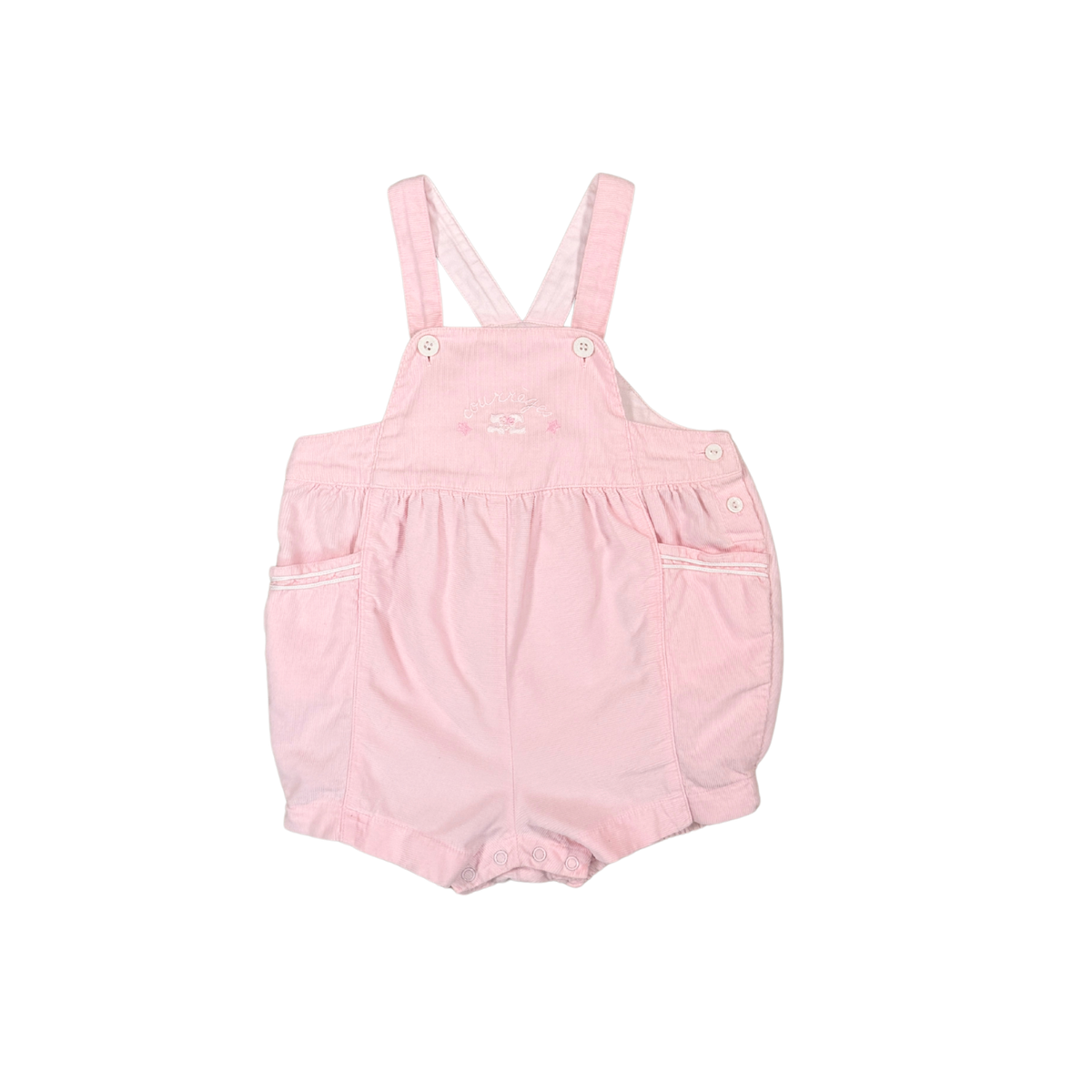Vintage Courrèges Pink Baby Romper – 9–12M