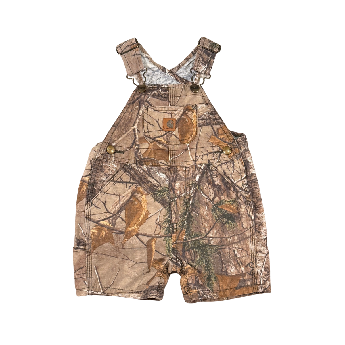 Carhartt Realtree Camo Baby Shortalls – 9–12M