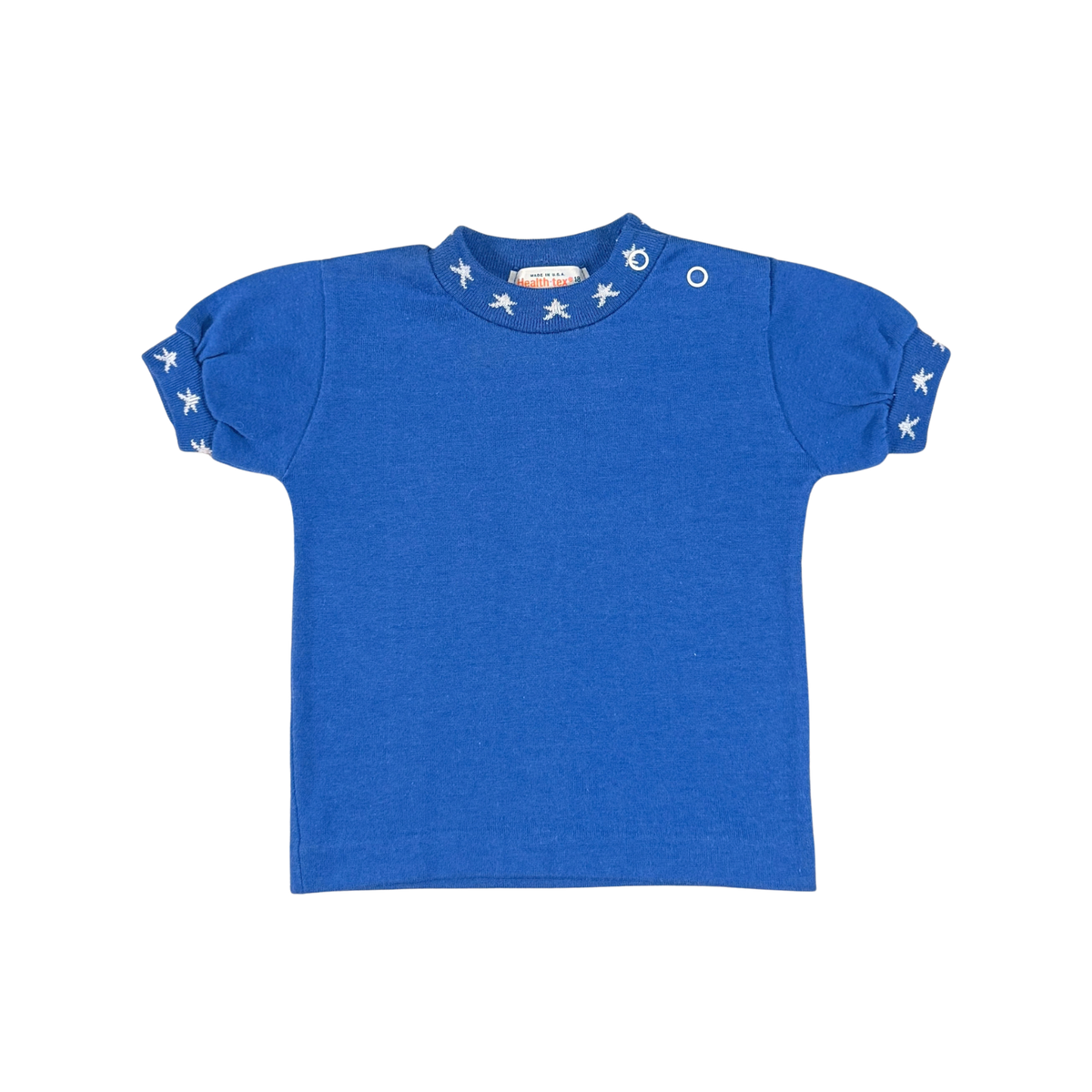 Vintage 70s Health-Tex Blue Star T-Shirt – 18M