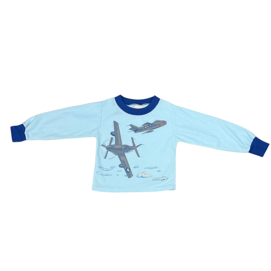Vintage 1983 Airplane Long Sleeve – 4–5Y