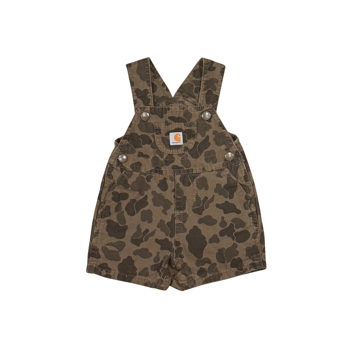 Carhartt Camo Baby Shortalls – 6M