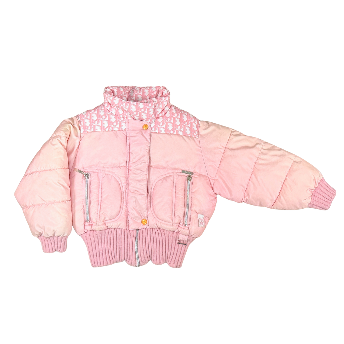 Vintage Christian Dior Pink Trotter Puffer Jacket – 4Y