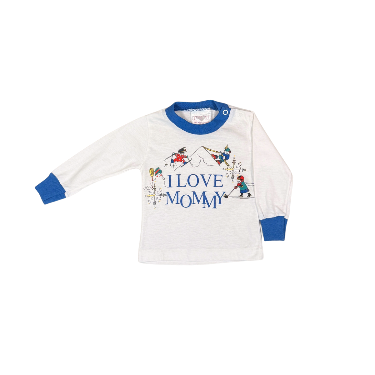 Vintage “I Love Mommy” Long Sleeve – 12M