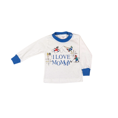 Vintage “I Love Mommy” Long Sleeve – 12M