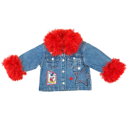 Rare Vintage Custom OshKosh Disney Denim Jacket – 12M