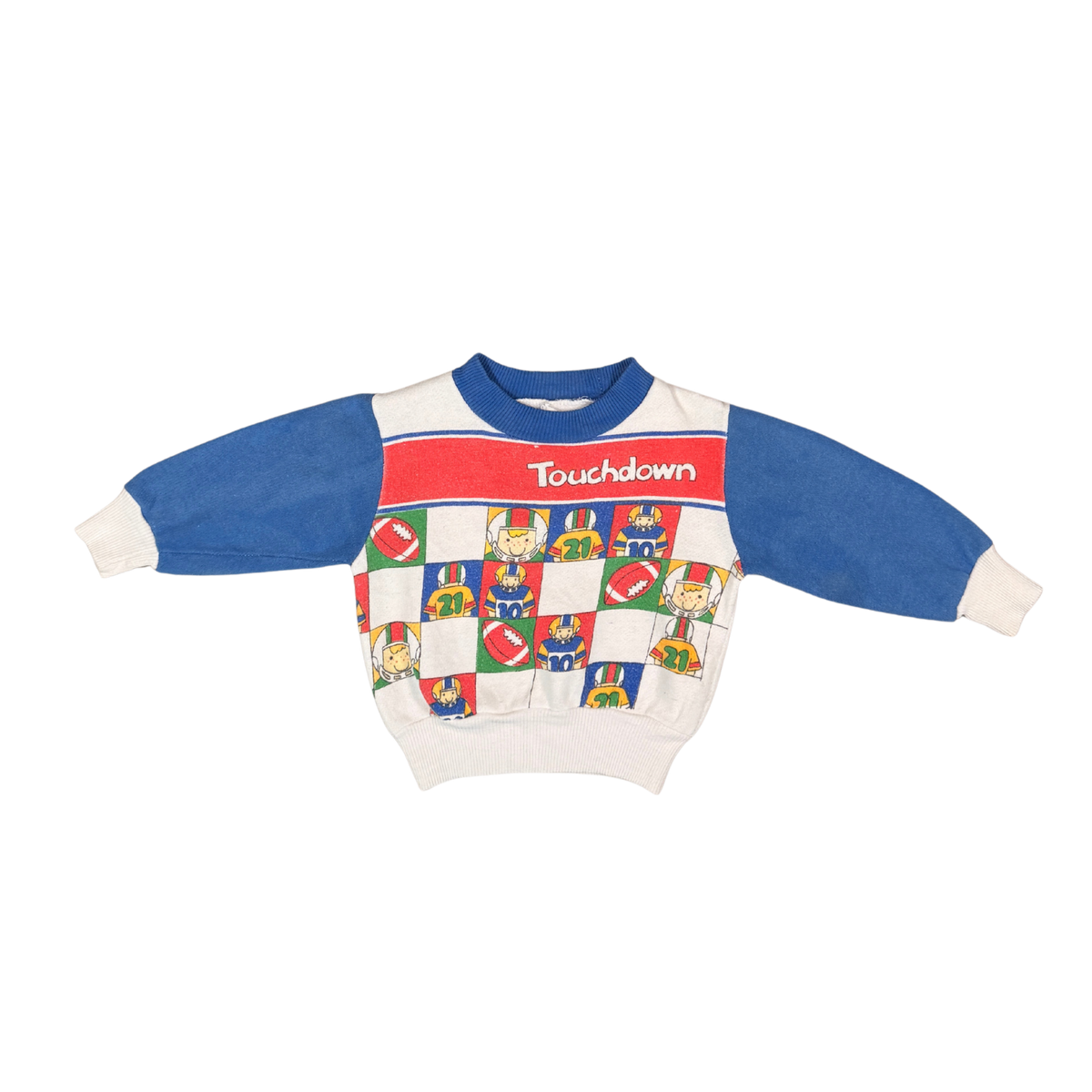 Vintage Touchdown Football Sweatshirt – 12–18M