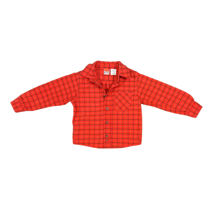 Vintage McKids Plaid Flannel Shirt – 3Y