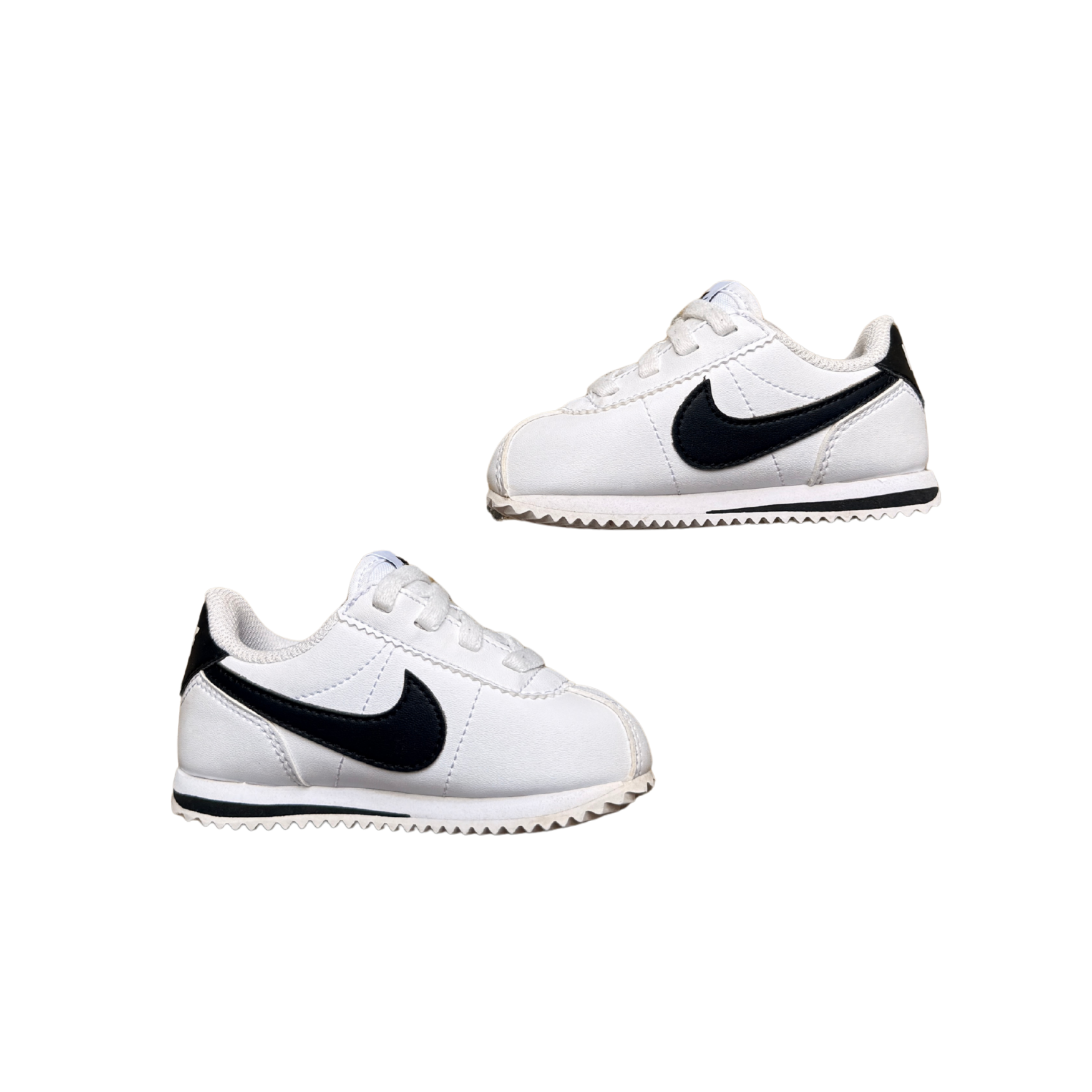 Nike Cortez Toddler Sneakers White/Black | EU 22