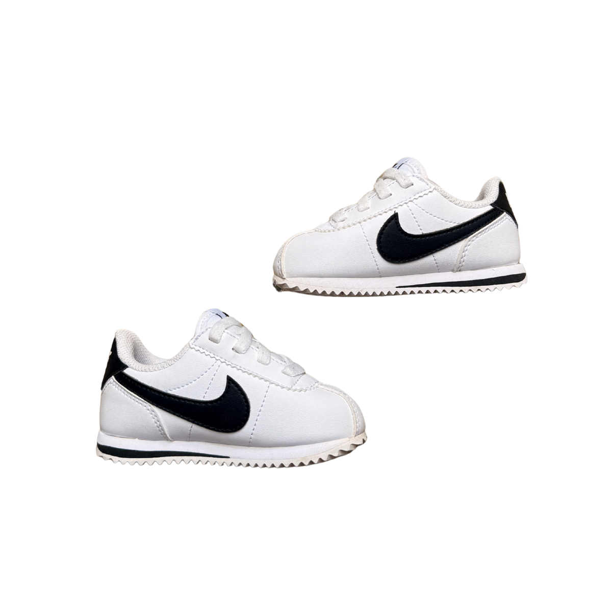 Nike Cortez Toddler Sneakers White/Black | EU 22