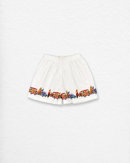 Vintage Surf Van Print Shorts – 2Y