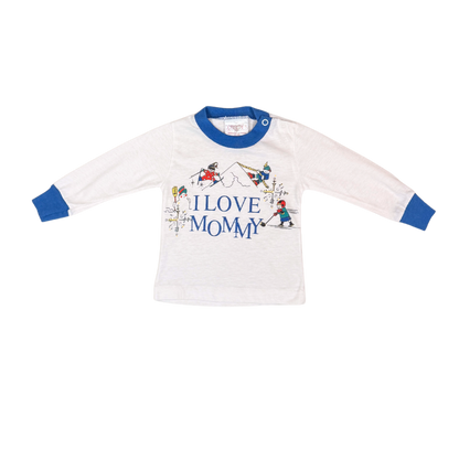 Vintage “I Love Mommy” Long Sleeve – 12M