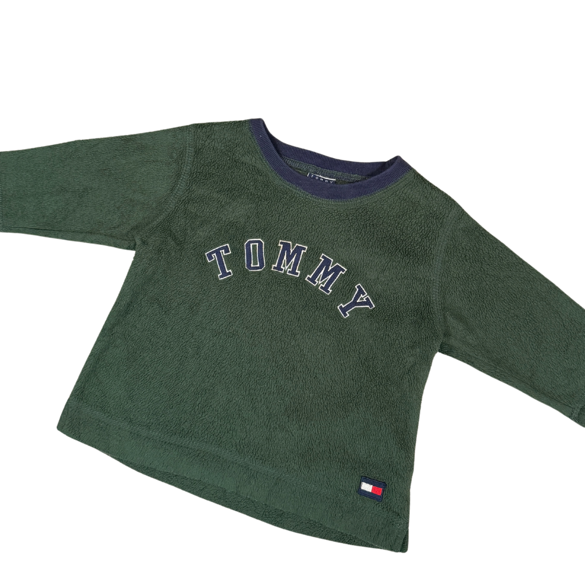 Vintage Tommy Hilfiger Fleece Sweater – 6–12M