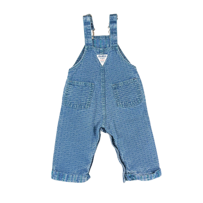 Vintage OshKosh B’Gosh Vestbak Denim Overalls – 12M