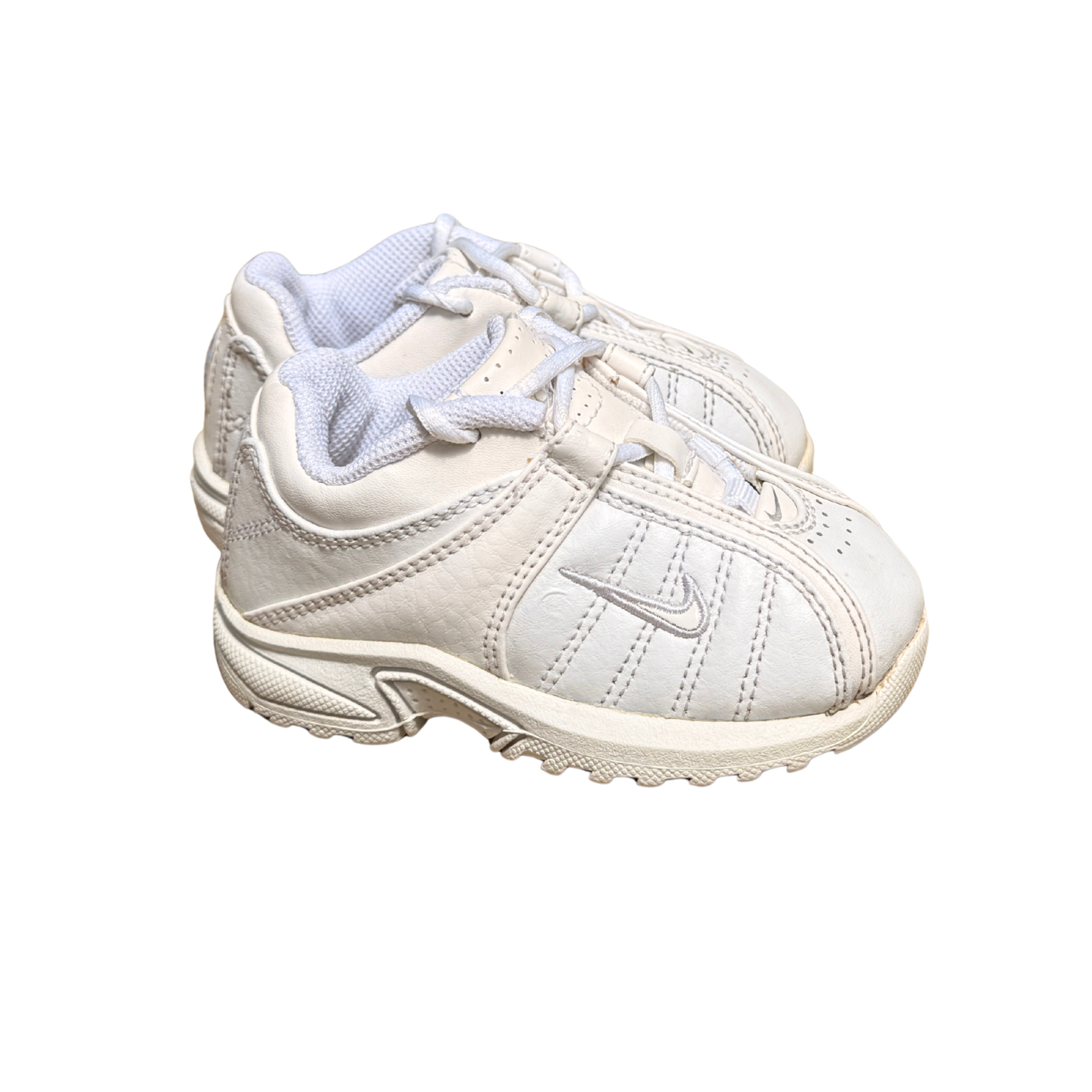 Vintage Nike White Toddler Sneakers | US 5.5C
