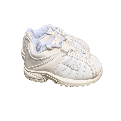 Vintage Nike White Toddler Sneakers | US 5.5C