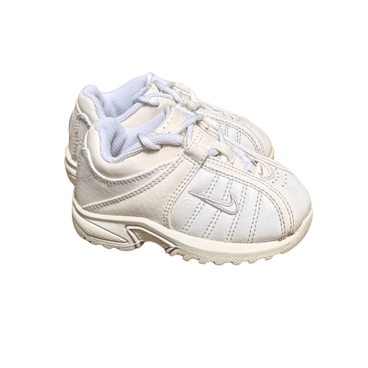 Vintage Nike White Toddler Sneakers | US 5.5C