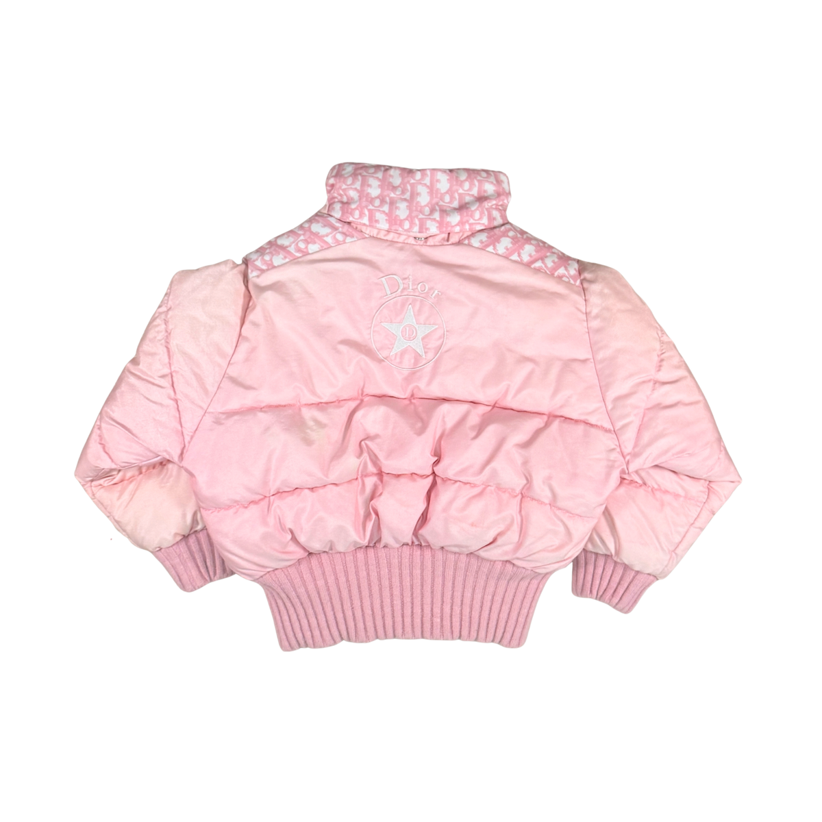 Vintage Christian Dior Pink Trotter Puffer Jacket – 4Y