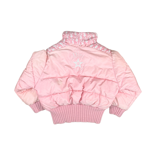 Vintage Christian Dior Pink Trotter Puffer Jacket – 4Y